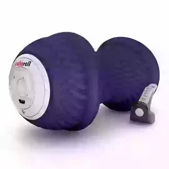 Pulseroll 4 Speed Vibrating Peanut Ball - Purple